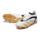 Cheap Adidas Predator Accuracy FG Soccer Shoes White Gold Black Sale