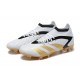 Cheap Adidas Predator Accuracy FG Soccer Shoes White Gold Black Sale