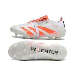 Adidas Predator Accuracy FG Soccer Shoes White Orange