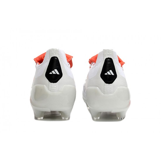 Cheap Adidas Predator Accuracy FG Soccer Shoes White Orange Sale