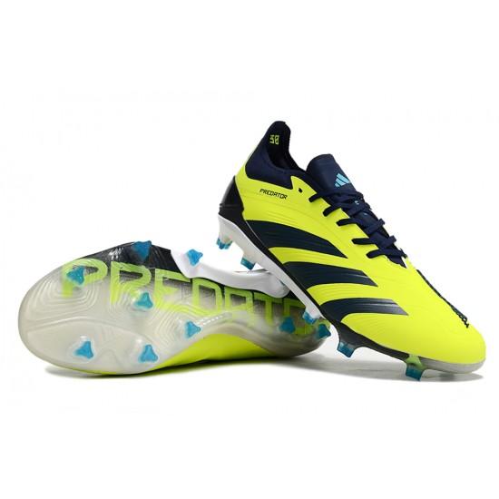 Cheap Adidas Predator Accuracy FG Soccer Shoes Yellow Black Sale