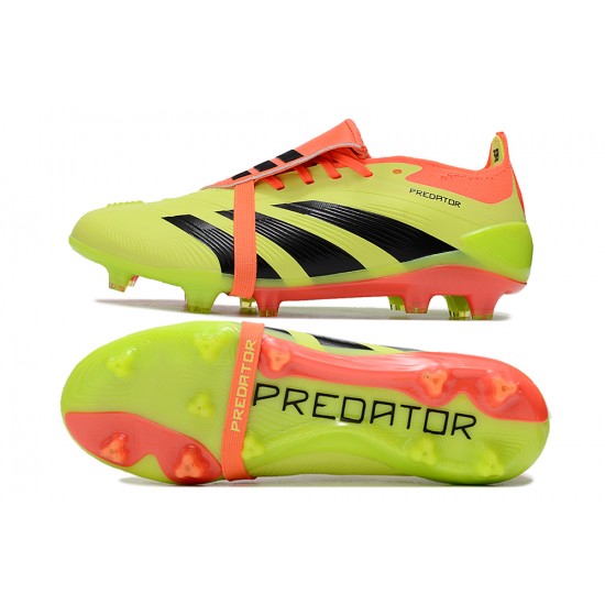 Cheap Adidas Predator Accuracy FG Soccer Shoes Yellow Black Orange Sale