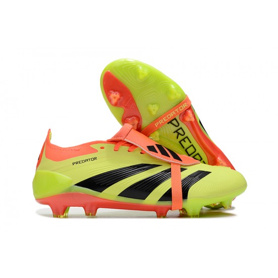 Cheap Adidas Predator Accuracy FG Soccer Shoes Yellow Black Orange Sale