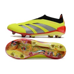 Adidas Predator Accuracy FG Soccer Shoes Yellow Black Red