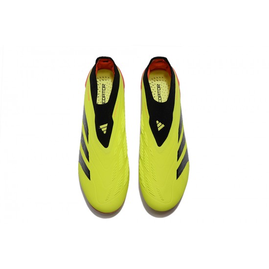 Cheap Adidas Predator Accuracy FG Soccer Shoes Yellow Black Red Sale