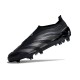 Cheap Adidas Predator Elite Laceless Boost FG All-Black Low Soccer Shoes Sale