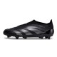 Cheap Adidas Predator Elite Laceless Boost FG All-Black Low Soccer Shoes Sale