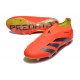 Cheap Adidas Predator Elite Laceless Boost FG Red Black Yellow Low Soccer Shoes Sale