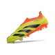 Cheap Adidas Predator Elite Laceless Boost FG Yellow Black Orange Low Soccer Shoes Sale