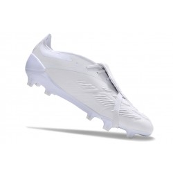 Adidas Predator Elite Tongue FG Beige White Low Soccer Shoes