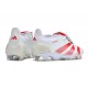 Cheap Adidas Predator Elite Tongue FG Beige White Red Low Soccer Shoes Sale