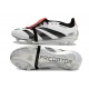 Cheap Adidas Predator Elite Tongue FG Black Red White Silver Low Soccer Shoes Sale