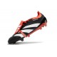 Cheap Adidas Predator Elite Tongue FG Black Red White Low Soccer Shoes Sale