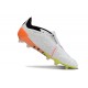 Cheap Adidas Predator Elite Tongue FG Black White Orange Low Soccer Shoes Sale