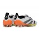 Cheap Adidas Predator Elite Tongue FG Black White Orange Low Soccer Shoes Sale