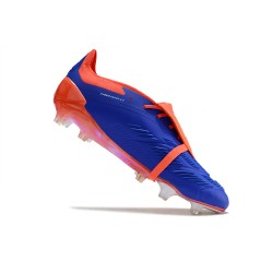 Adidas Predator Elite Tongue FG Deep Blue Orange White Low Soccer Shoes