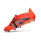 Cheap Adidas Predator Elite Tongue FG Red Black Yellow Low Soccer Shoes Sale