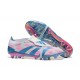 Cheap Adidas Predator Elite Tongue FG Soccer Shoes Pink Beige Ltblue Sale