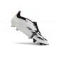 Cheap Adidas Predator Elite Tongue FG White Black Red Yellow Low Soccer Shoes Sale