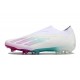 Cheap Adidas X 23 Crazyfast.1 Messi FG Boost Soccer Shoes Beige White Purple Sale