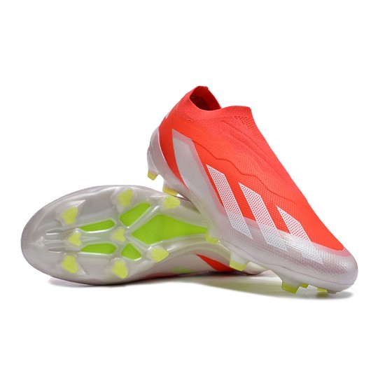 Cheap Adidas X Crazyfast.1 Messi FG Boost Soccer Shoes Red Silver Sale