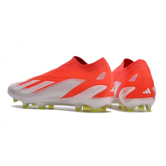 Cheap Adidas X Crazyfast.1 Messi FG Boost Soccer Shoes Red Silver Sale