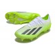 Cheap Adidas X Crazyfast1 SG Green White Black Low Soccer Shoes Sale