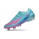 Cheap Adidas X Crazyfast1 SG Ltblue Pink Low Soccer Shoes Sale