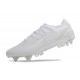 Cheap Adidas X Crazyfast1 SG White Silver Low Soccer Shoes Sale