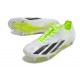 Cheap Adidas X Crazyfast1 SG Yellow Green White Black Low Soccer Shoes Sale