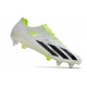 Cheap Adidas X Crazyfast1 SG Yellow Green White Black Low Soccer Shoes Sale