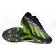 Cheap Adidas x23crazyfast.1 FG Low Soccer Shoes Black Green Sale