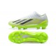 Cheap Adidas x23crazyfast.1 FG Low Soccer Shoes White Black Green Sale