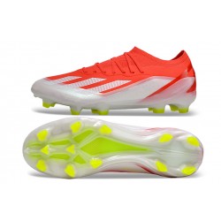 Adidas x23crazyfast.1 FG Soccer Shoes Red Grey