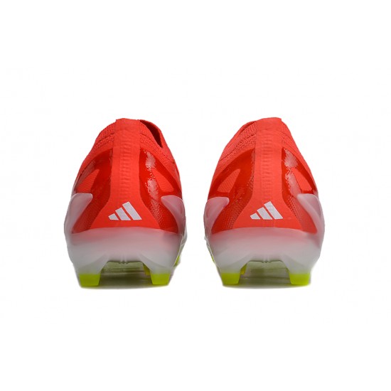 Cheap Adidas x23crazyfast.1 FG Soccer Shoes Red Grey Sale