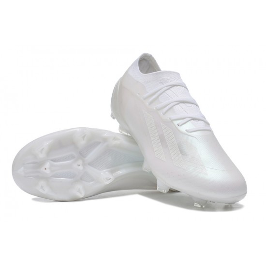 Cheap Adidas x23crazyfast.1 FG Soccer Shoes White Sale