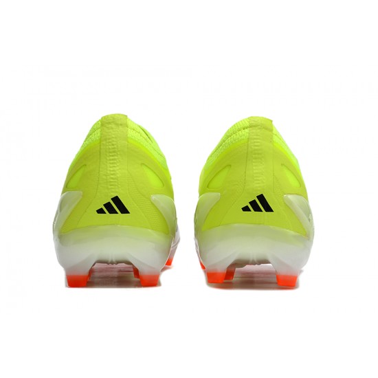 Cheap Adidas x23crazyfast.1 FG Soccer Shoes Yellow Black Orange Sale