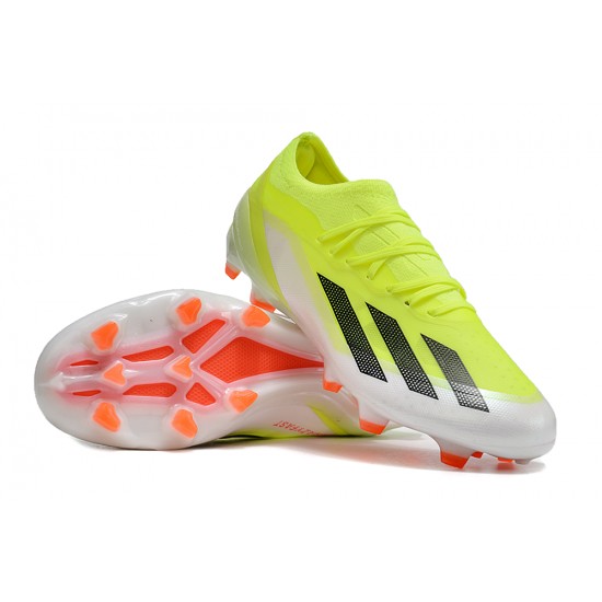 Cheap Adidas x23crazyfast.1 FG Soccer Shoes Yellow Black Orange Sale