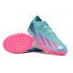 Cheap Adidas x23crazyfast.1 TF Soccer Shoes Pink Ltblue Sale