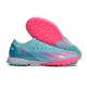 Cheap Adidas x23crazyfast.1 TF Soccer Shoes Pink Ltblue Sale