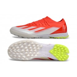 Adidas x23crazyfast.1 TF Soccer Shoes Red Grey