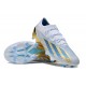 Cheap Adidas x23crazyfast.1 TF Soccer Shoes White Blue Gold Sale