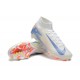 Cheap Nike Air Zoom Mercurial Superfly 10 Elite FG Beige Ltblue Orange High Top Soccer Shoes Sale