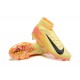 Cheap Nike Air Zoom Mercurial Superfly 10 Elite FG Yellow Black Pink High Top Soccer Shoes Sale