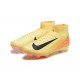 Cheap Nike Air Zoom Mercurial Superfly 10 Elite FG Yellow Black Pink High Top Soccer Shoes Sale