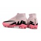 Cheap Nike Air Zoom Mercurial Superfly 9 Elite AG High Top Soccer Shoes Pink White Black Sale