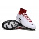 Cheap Nike Air Zoom Mercurial Superfly 9 Elite FG High Top Soccer Shoes White Red Black Sale