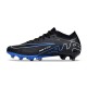 Cheap Nike Air Zoom Mercurial Vapor 15 Elite AG Low Soccer Shoes Black Blue White Sale