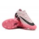 Cheap Nike Air Zoom Mercurial Vapor 15 Elite AG Low Soccer Shoes Pink White Black Sale