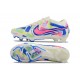 Cheap Nike Air Zoom Mercurial Vapor 15 Elite FG Beige Pink Blue Low Soccer Shoes Sale